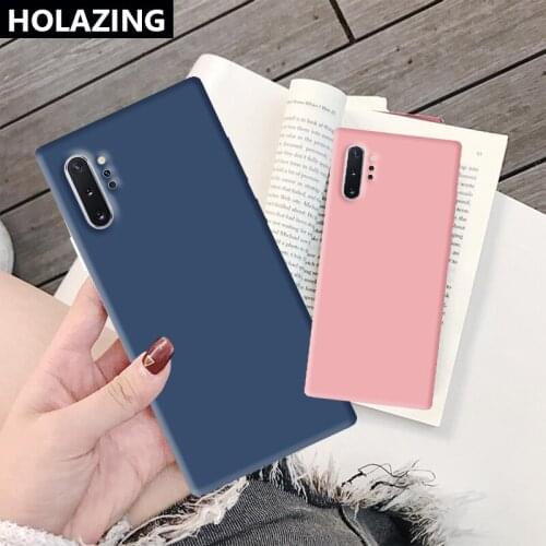 Candy Color Ultra Thin Matte Case For Samsung Galaxy S10 Plus S10E S20 Ultra S10 S9 S8 Note 9 8 10 Plus Phone Cover