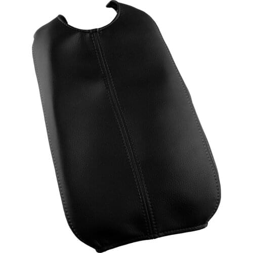 Black PU Leather Black Sewing Armrest Center Console Lid Cover Car fit for Honda Accord Coupe Crosstour 2008 2009 2010 2011 2012