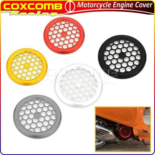 For Vespa Sprint Primavera Piaggio LXV LX 150 150CC Motorcycle CNC 5Color Round Side Engine Crash Cover Radiator Protector