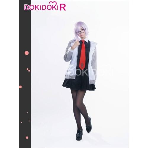 DokiDoki-R Fate/Grand Order Mash Kyrielight Cosplay Game Fate Cosplay Mash Casual Clothes Women Halloween Costume