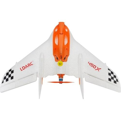 LDARC Tiny Wing 450X V2 FPV Version 431mm Wingspan EPP Fuselage Delta Wing Throwing Aircraft Fixed Altitude Flight