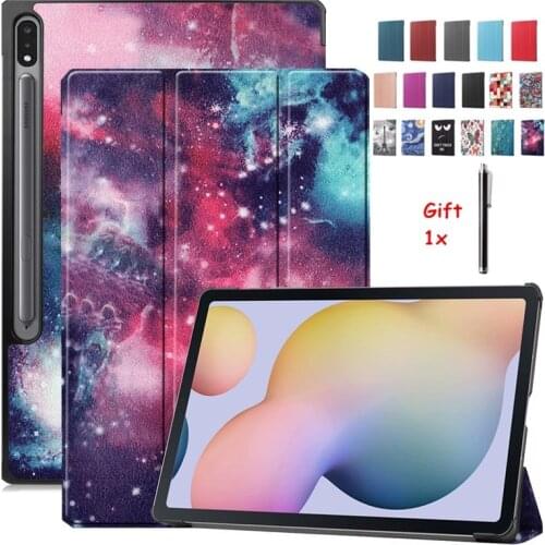 For Samsung Galaxy Tab S7 Plus Case SM-T870 T875 T970 T975 Funda Magnetic Tablet Cover for Samsung Tab S7 Plus S7 Case Cover