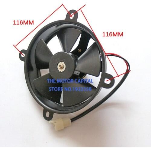 Oil Cooler Water Cooler Radiator Cooling Fan For Chinese 200cc 250cc 4 Wheeler ATV Quad Go Kart Buggy Dirt Pit Bike Motorcycle