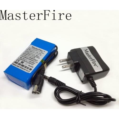MasterFire New Portable Super 12V 3000mAh Rechargeable Lithium Battery Lithium-ion Batteries Pack For CCTV Camera