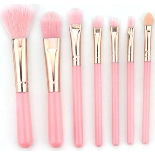Make Up Brush Kit Cosmetics Beauty Makeup Tools7 Pcs/Set Makeup Brushes Foundation Powder Blush Eyeshadow Concealer Lip Eye
