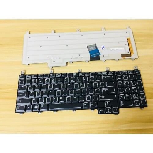 New keyboard for Dell Alienware M17X R1 R2 R3 R4 R5 R6 M18X R1 R2 R3 QWERTY US BLUE RIBBON