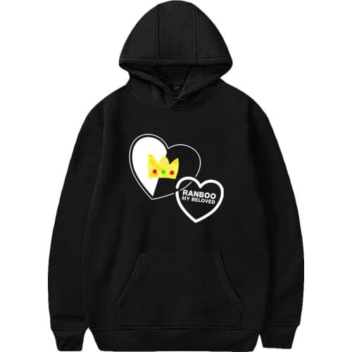 2021 New Arrival Ranboo Merch Tracksuit Pullover Hoodie Streetwear Harajuku Anime Men Sweatshirt Hoodies clothes