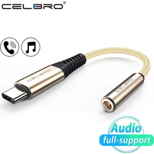 New Usb C To 3.5mm AUX 3.5 Headphone Jack Adapter 3.5 MM Audio Cable Tipo C Usbc Adaptor For Samsung Note 10 S20 Google Pixel 3a