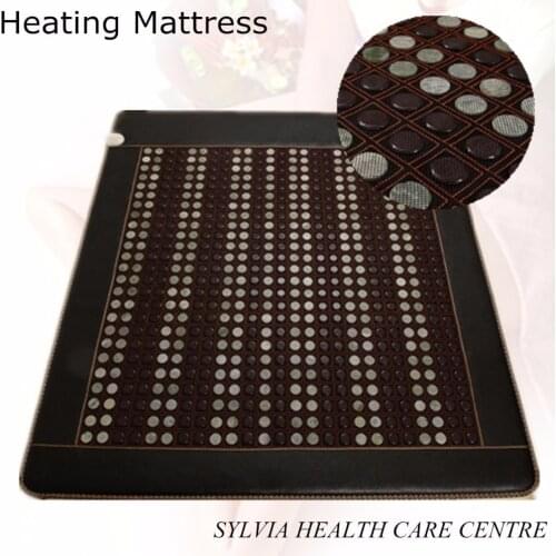 New product heating mattress heat jade Ochre cushion health care sleep different sizes free shipping Free Gift eye cover