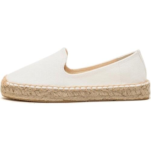 Womens platform shoes linen canvas shoes