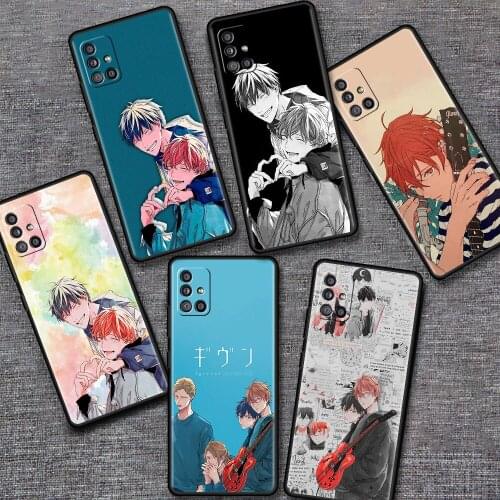 Silicone Case For Samsung Galaxy A51 A52 A71 A32 A72 5G A21s A12 A31 A41 A02s A11 A91 Back Soft Phone Cover Given Yaoi Anime