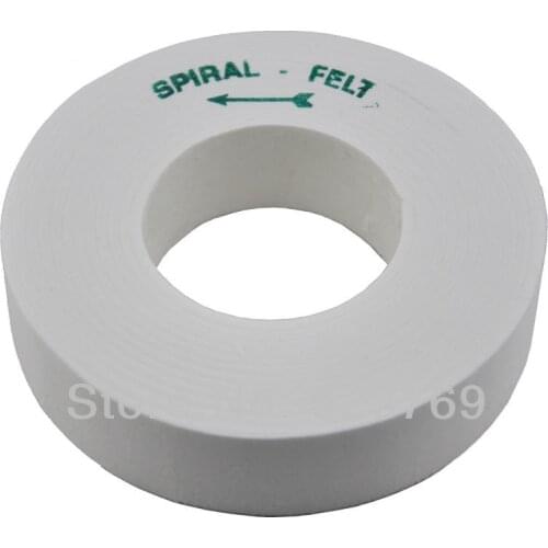 RZZ 6'' (150mm) Spiral Felt Disc Wool Polish Wheel Replacement for Glass Beveling Machine