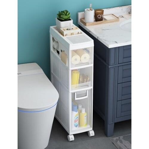 Zq Toilet Rack Gap-Free Installation Bathroom Toilet Storage Storage Side All Products