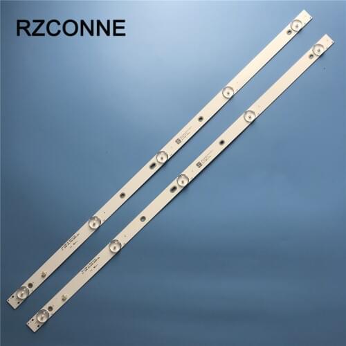 2pcs LED Backlight strip 5leds for MS-L1598 V1 32DN 2*5_3030_300MA_30V 6V/LED 8D32-DNWR-A3205A