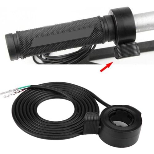 22mm 78inch Universal Electric Scooter Grips Thumb Throttle Grips Electric Bike Thumb Throttle Tricycle Speed Control