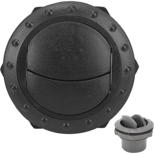 A/C Outlet Round Ventilation Car Air Conditioner Outlet Vent Trim Knob Style Round Maintenance for RVs Buses Boats Air Outlet