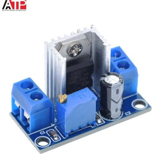 1PCS Great IT LM317 DC Linear Regulator DC-DC 4.5~40V Turn 1.2~37V Step Down Power Module Adjustable