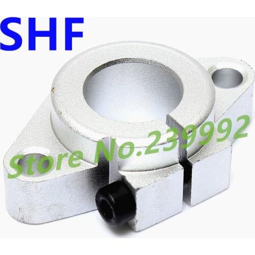 4pcs SHF8 SHF10 SHF12 SHF16 SHF20 SHF25 SHF30 aluminum linear Rod Rail Shaft Support CNC Router cnc parts 3d printer part
