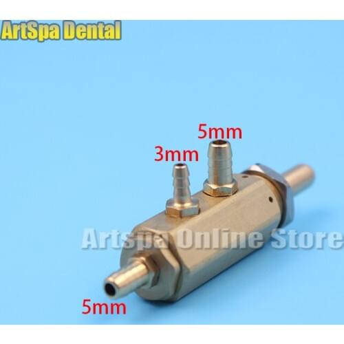 5PCS Dental Foot Valve Dental Chair Foot Pedal Switch Foot Valve Foot Control Switch Copper Valve 5*3* 5mm