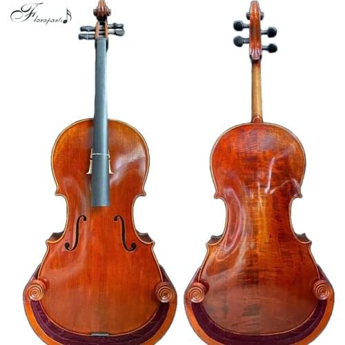Free Shipping Floraparts 4/4 Cello Copy Antonio Stradivarius 1716 100% Handmade Solid Wood Maple Spruce Top Grade Fitting FPVC01