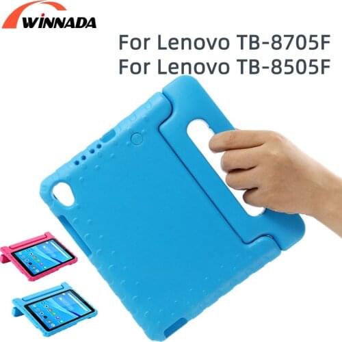 Case For Lenovo Tab M8 TB-8705F hand-held full body Children Non-toxic Safe EVA Handle stand case for kids tablet cover