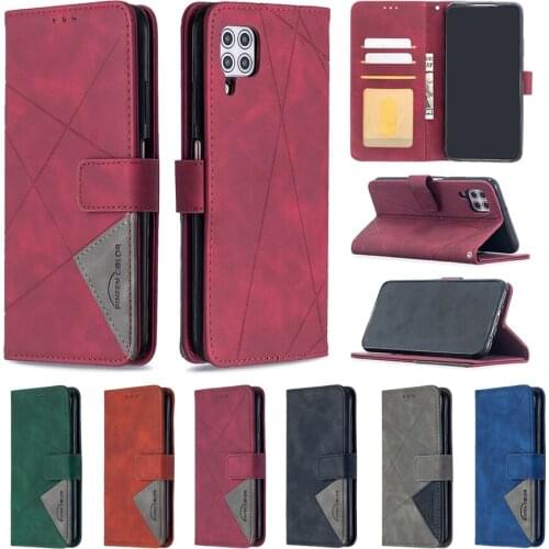 Huawei P40Lite Phone Case on sFor Coque Huawei P40 Lite E Pro Case Leather Cover sFor Huawei P40 Lite Pro E Flip Case Funda Etui