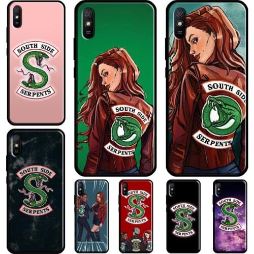 Riverdale TV South Side Serpents For Redmi Note 10 Pro Cover For Redmi Note 9 8 Pro 8T 7 9S Case For Redmi 9A 9T 9 9C 8A 7A