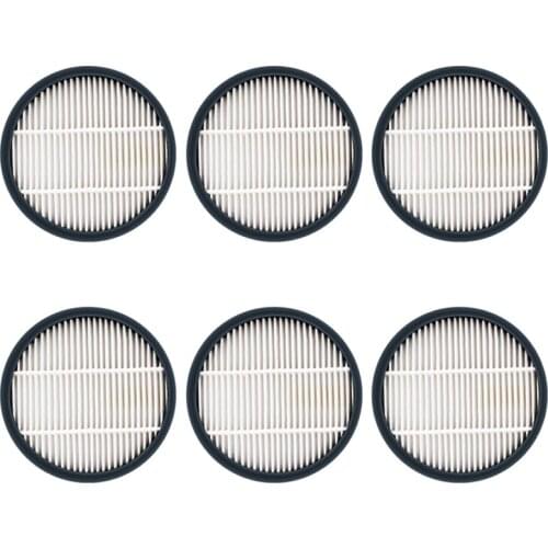 6Pc/Lot Vacuum Cleaner HEPA Filter for Xiaomi Deerma VC40 Handle Vacuum Cleaner Parts Accessories Filter