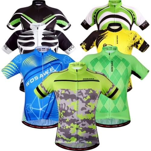 WOSAWE Men motorcycle t shirts Cycling Jersey Mountain Road Bike Bicycle Sportswear Ciclismo Short Sleeve Cycle Wear Clothing