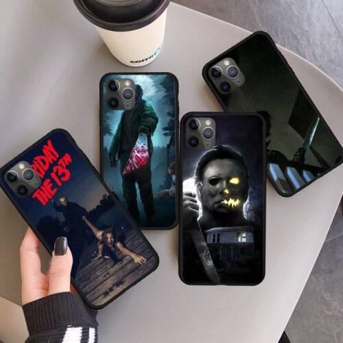 Halloween The Curse Of Michael Myers Horror Phone Case for iPhone 11 12 pro XS MAX 8 7 6 6S Plus X 5S SE 2020 XR mini