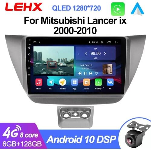 2Din Car Radio Multimedia Player 9 Inch Android 9.0 2GB RAM for Mitsubishi Lancer ix 2006 2007-2010 Car Stereo GPS Navigation