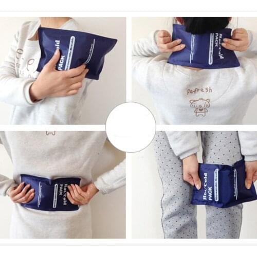 Cold And Hot Compress Physiotherapy Bag Fabric Ice Bag Sports Injury Leak-proof Bag Portable Pain Relieving Ice Bag