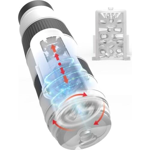 2020 Vagina Real Pussy Male Masturbator Soft Toys Vibrator Automatic Thrusting Piston Erotic Voice Sex Machine Sex Toys for Men