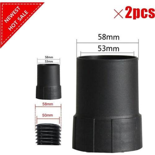 2P Industrial Vacuum cleaner host connector 53/58mm,Connect hose adapter and host For Thread hose 50mm/58mm,vacuum cleaner parts