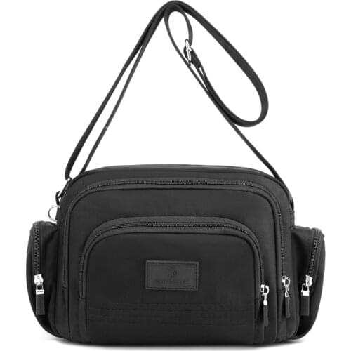 Fashion Women Nylon Shoulder Bags Messenger Bag Waterproof Crossbody Bag Handbags Tote Travel Shopper Travel Bags Purse