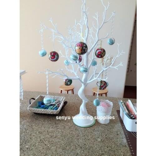 Height 75 cm white wedding table centerpieces flower vase walkway lead road decoration 0725