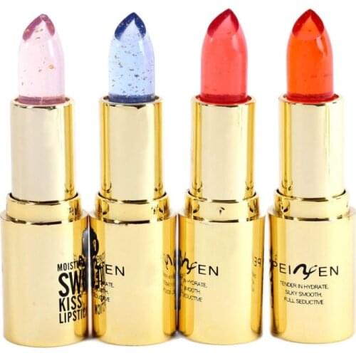 Women Crystal Jelly Color Changing Magic Lipstick Lip Balm Lip Makeup d1