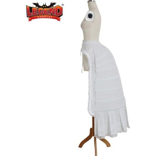 Women medieval civil war dress Petticoat Underskirt Medieval Victorian petticoat Crinoline back petticoat Crinoline