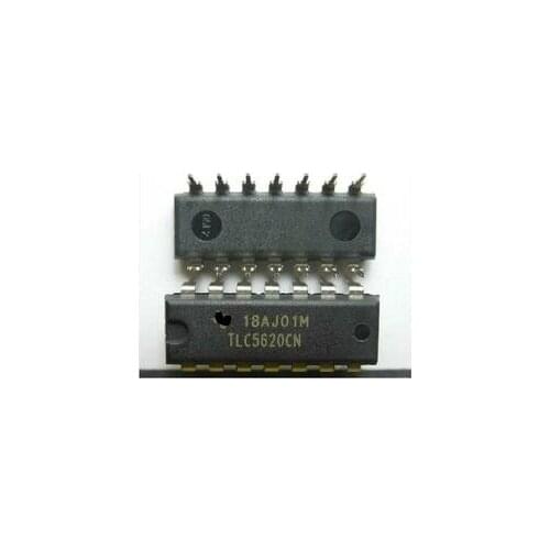 Free shipping 10PCS/LOT TLC5620 TLC5620CN DIP-14 in stock