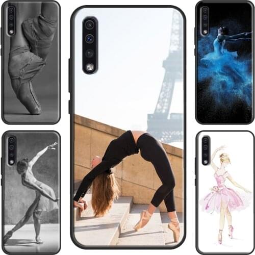 Ballet Dancer Case For Samsung A52 A72 A42 A32 A12 A51 A71 A50 A70 A02S A21S S20 Plus FE S21 Ultra Cover