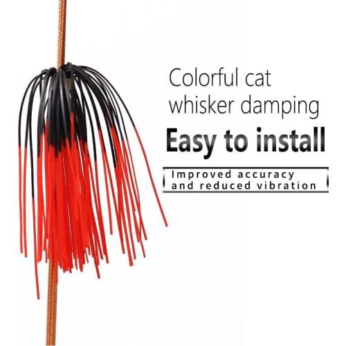 Colorful Bowstring Shock Suppressor Archery Hunting Equipment Recurve Bow String Stabilizer