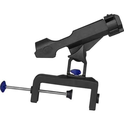 Fishing Rod rack Holders clamp on Adjustable Removable 360 degree Kayak Boat