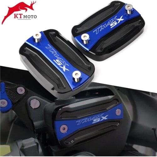 For Yamaha TMAX530 SX T-MAX 530 TMAX High quality Motorcycle CNC Aluminum Front Brake Master Cylinder Tank Cup Oil Cup Cover