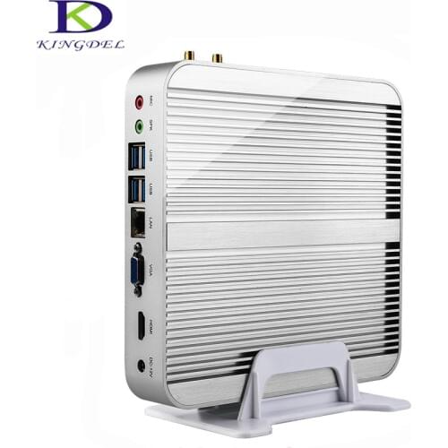 Kaby Lake Intel Core i5 7200U/i3 7100U Intel HD Graphics 620 Mini PC 4K HTPC Fanless computer