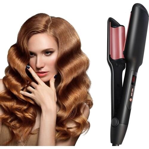 Ceramic Hair Curler Rod Electric Hair Curler Roller Curling Wand PTC Fever Hair Curler Comb Household Electric Hair Curling Iron