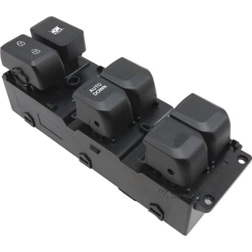 Electric Power Window Master Control Switch Button Door Glass Lift Control 93570-4X000 for Kia Rio K2 (4 Door) 2011 2012-2016