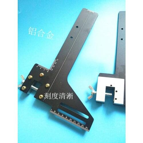 Guide rule of guide rail for measuring ruler of elevator rail