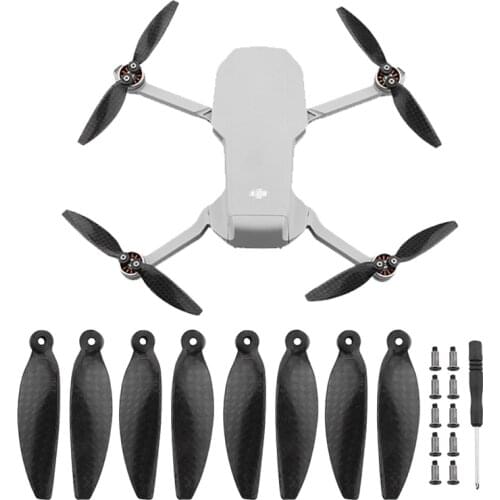 4726 Low Noise Carbon Fiber Propeller Spare Parts for DJI Mavic Mini 2 Drone Props Blade Replacement Durable Wing Fans Accessory
