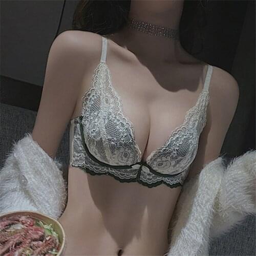 Sexy Bra Corset Adjustable Lace Trim Deep V Bralette Underwear Beauty Back Intimates Lingerie Tube Tops нижнее белье женское