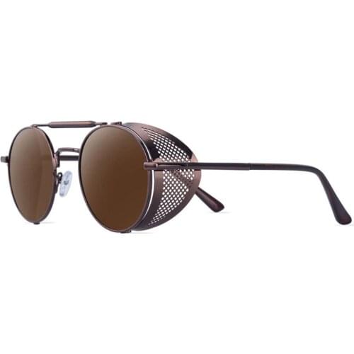 Bohosco Classic Mirror Brand Designer Sunglasses Punk Sunglasses Men Women Vintage Sun Glasses Eyewear Oculos De Sol Gafas